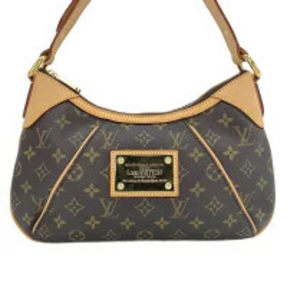 Louis Vuitton Thames Shoulder Bag Brown